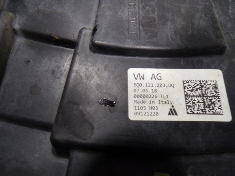Recambio de electroventilador para seat leon st (5f8) x-perience 4drive referencia OEM IAM 5Q0121203DQ 5Q0121203DQ 