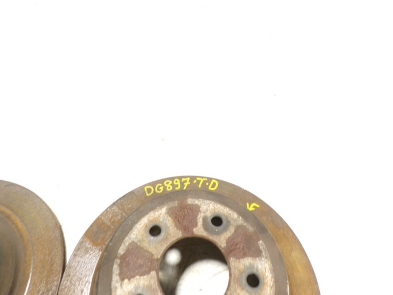 Recambio de disco freno trasero para nissan qashqai (j10) 1.6 16v cat referencia OEM IAM 43206JD00A  