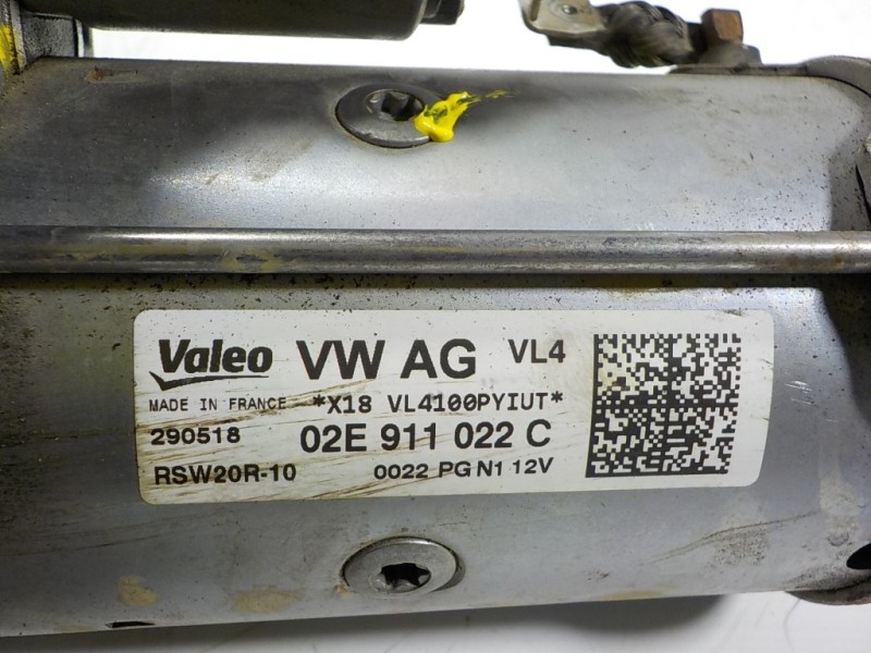 Recambio de motor arranque para seat leon st (5f8) x-perience 4drive referencia OEM IAM 02E911022C 02E911022C 