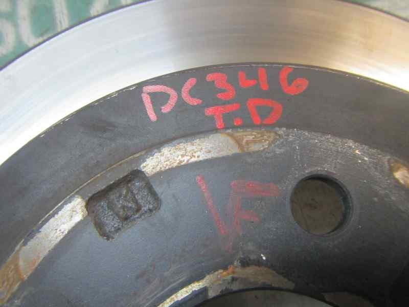 Recambio de disco freno trasero para kia rio drive referencia OEM IAM 584110U300  