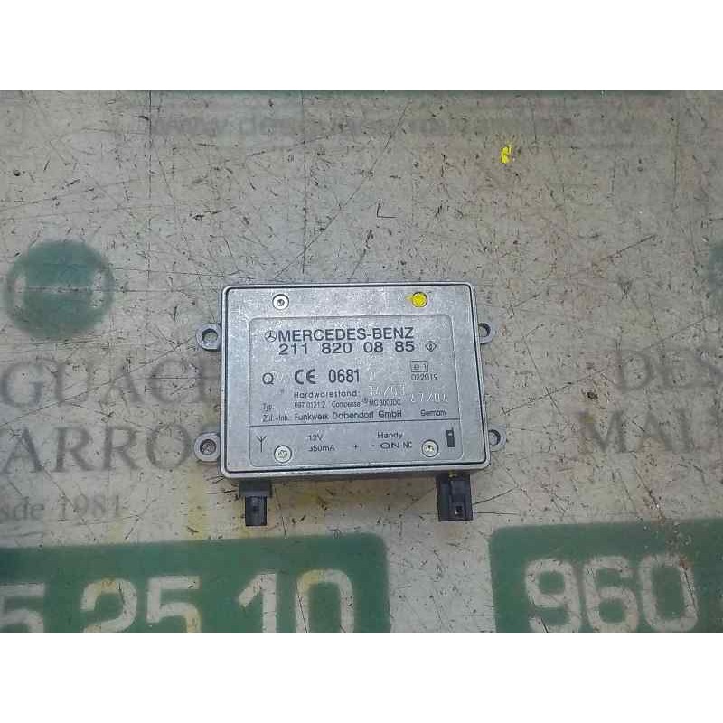 Recambio de modulo electronico para mercedes-benz clase slk (w171) roadster 1.8 cat referencia OEM IAM A2118200885 A2118200885 