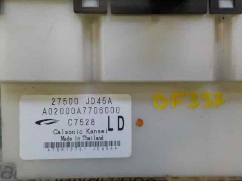 Recambio de mando climatizador para nissan qashqai (j10) 2.0 dci turbodiesel cat referencia OEM IAM   