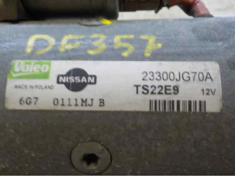 Recambio de motor arranque para nissan qashqai (j10) 2.0 dci turbodiesel cat referencia OEM IAM   