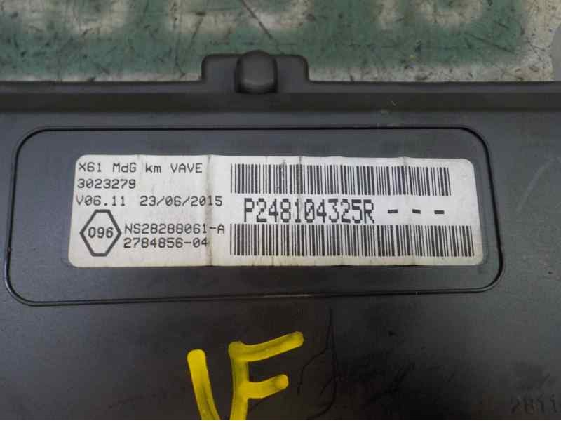 Recambio de cuadro instrumentos para renault kangoo 1.5 dci diesel fap referencia OEM IAM   