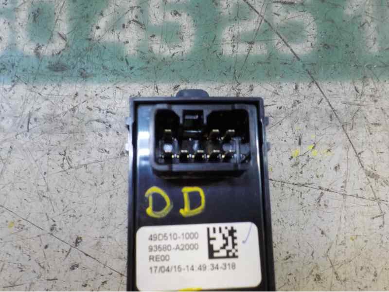 Recambio de mando elevalunas delantero derecho para kia cee´d 1.4 cat referencia OEM IAM 93580A2000WK  