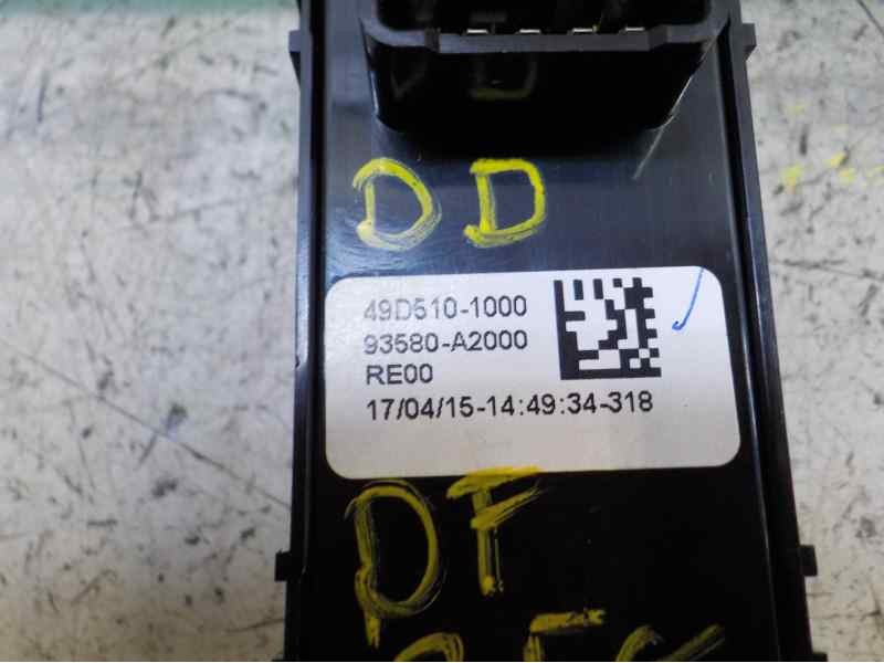 Recambio de mando elevalunas delantero derecho para kia cee´d 1.4 cat referencia OEM IAM 93580A2000WK  