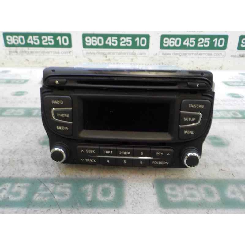 Recambio de sistema audio / radio cd para kia cee´d 1.4 cat referencia OEM IAM 96170A2100WK  