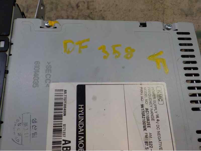 Recambio de sistema audio / radio cd para kia cee´d 1.4 cat referencia OEM IAM 96170A2100WK  