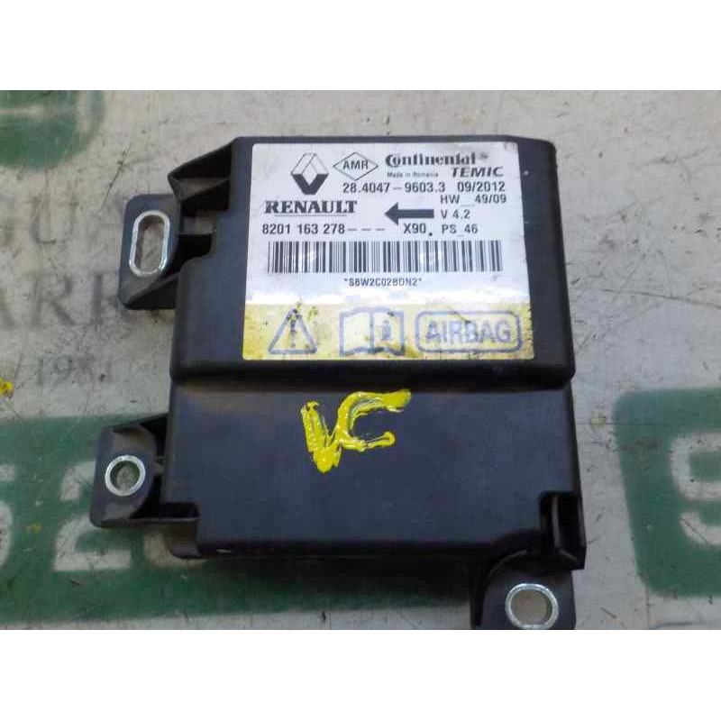 Recambio de centralita airbag para dacia sandero 1.5 dci diesel fap cat referencia OEM IAM 8201163278 8201163278 28404796033