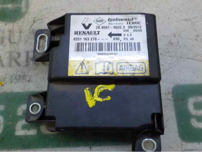 Recambio de centralita airbag para dacia sandero 1.5 dci diesel fap cat referencia OEM IAM 8201163278 8201163278 28404796033