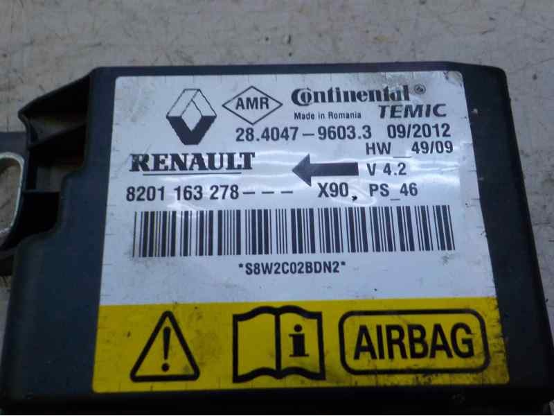 Recambio de centralita airbag para dacia sandero 1.5 dci diesel fap cat referencia OEM IAM 8201163278 8201163278 28404796033