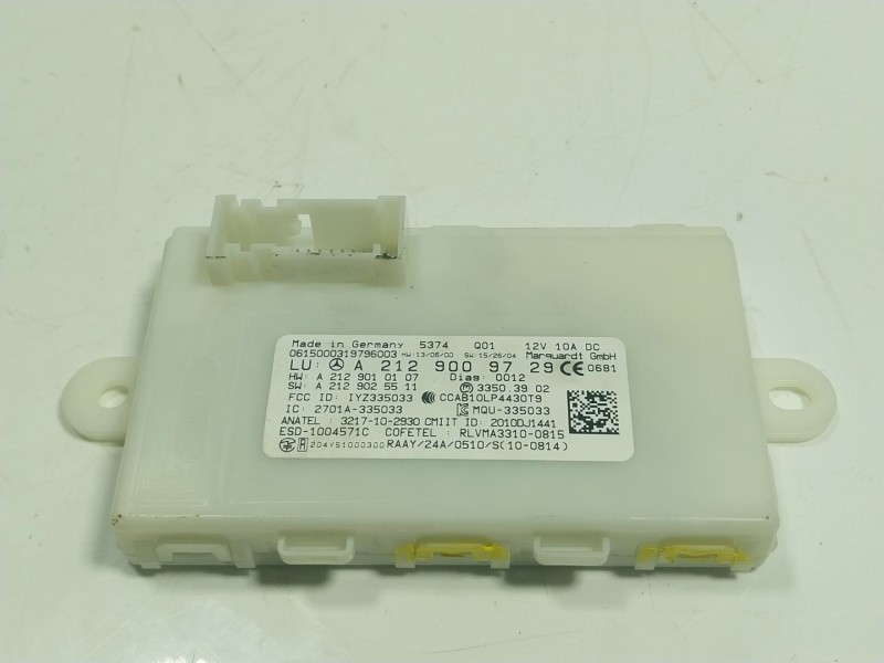 Recambio de modulo electronico para mercedes-benz gle coupe (c292) amg 43 4-matic (292.364) referencia OEM IAM A2129009729  