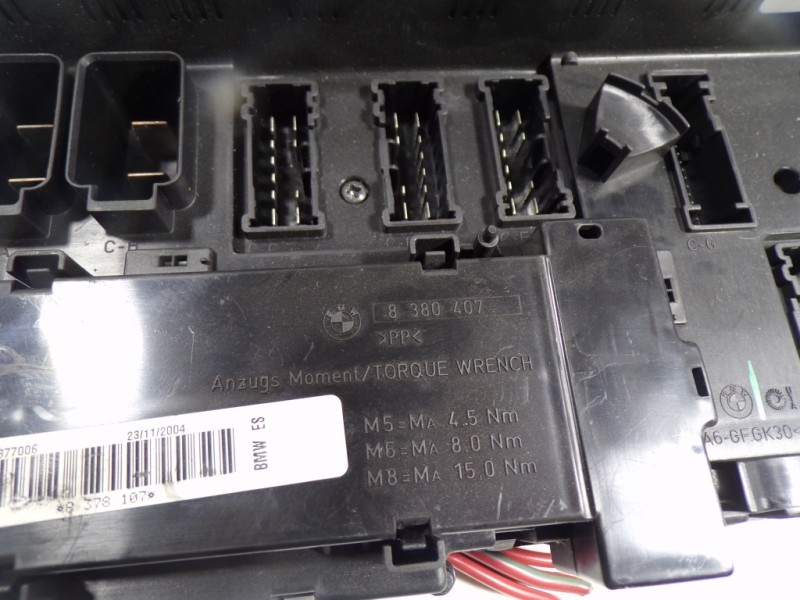 Recambio de caja reles / fusibles para bmw x5 (e53) 3.0 turbodiesel cat referencia OEM IAM 61138384527 8380407 