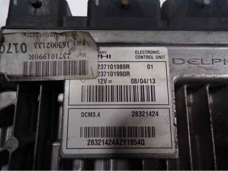 Recambio de centralita motor uce para renault kangoo 1.5 dci diesel fap referencia OEM IAM   