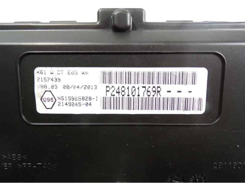 Recambio de cuadro instrumentos para renault kangoo 1.5 dci diesel fap referencia OEM IAM   