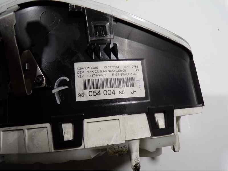 Recambio de cuadro instrumentos para peugeot 208 1.4 hdi fap referencia OEM IAM   