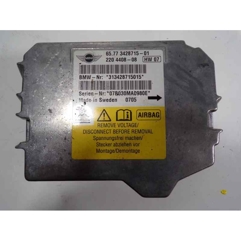 Recambio de centralita airbag para bmw mini (r56) 1.6 16v cat referencia OEM IAM 65779812297 3428715 