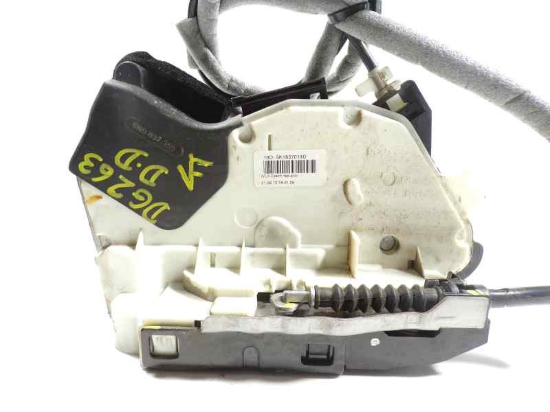 Recambio de cerradura puerta delantera derecha para volkswagen polo (6r1) 1.2 12v referencia OEM IAM 5K1837016H 6R0837350 