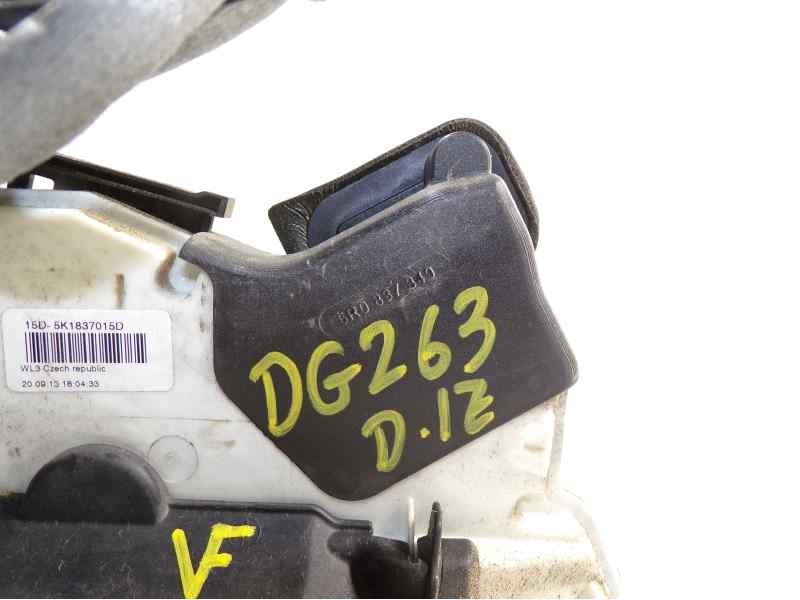 Recambio de cerradura puerta delantera izquierda para volkswagen polo (6r1) 1.2 12v referencia OEM IAM 5K1837015H 6R0837340 