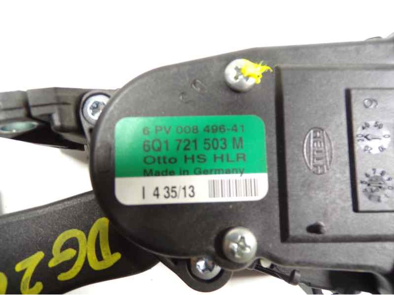 Recambio de potenciometro pedal para volkswagen polo (6r1) 1.2 12v referencia OEM IAM 6Q1721503M 6Q1721503M 