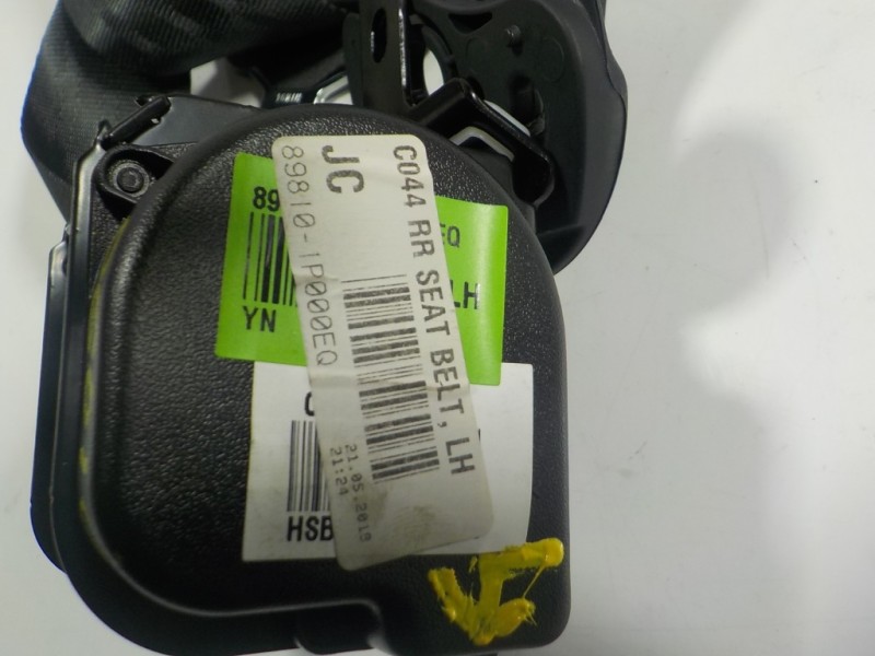Recambio de cinturon seguridad trasero izquierdo para hyundai ix20 1.6 cat referencia OEM IAM 898101P000EQ 898101P000EQ 898101P0