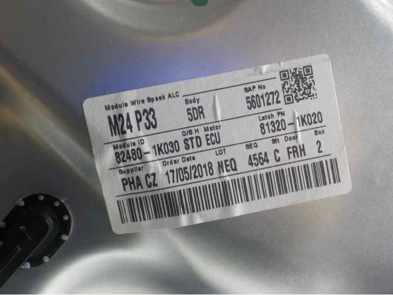 Recambio de elevalunas delantero derecho para hyundai ix20 1.6 cat referencia OEM IAM 824811K000 824701K010 