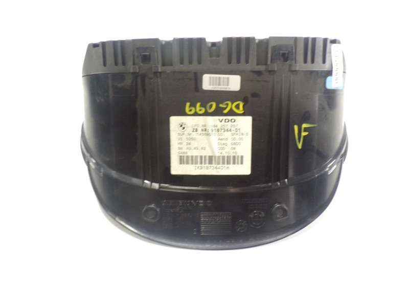 Recambio de cuadro instrumentos para bmw serie 3 berlina (e90) 316d referencia OEM IAM 62109316127 9187344 