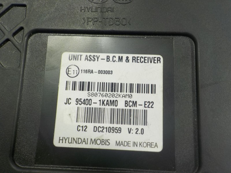 Recambio de modulo electronico para hyundai ix20 1.6 cat referencia OEM IAM 954001KAM0 954001KAM0 DC210959