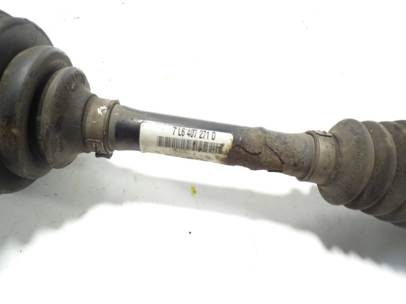 Recambio de transmision izquierda para volkswagen touareg (7l6) 2.5 tdi dpf referencia OEM IAM 7L6407271G 7L6407271D 