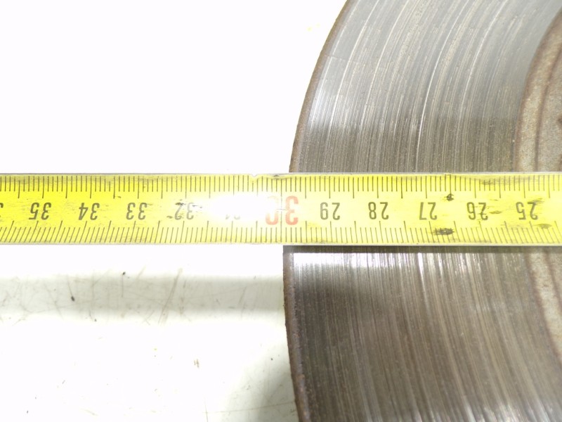 Recambio de disco freno trasero para audi q3 (8ug) 2.0 16v tdi referencia OEM IAM 3Q0615601  