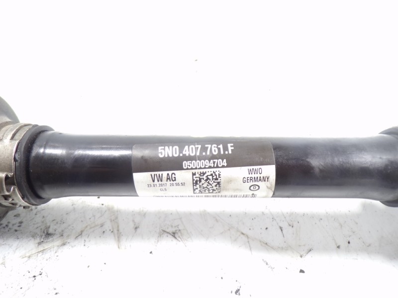 Recambio de transmision izquierda para audi q3 (8ug) 2.0 16v tdi referencia OEM IAM 5N0407761F 5N0407761F 