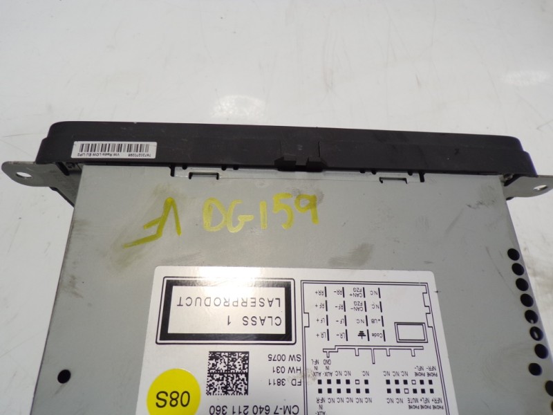 Recambio de sistema audio / radio cd para volkswagen golf vi (5k1) 1.6 tdi referencia OEM IAM   