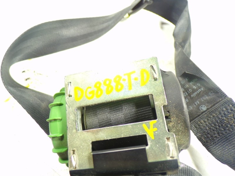 Recambio de cinturon seguridad trasero derecho para skoda octavia berlina (1z3) collection referencia OEM IAM 1Z0857447EHCP 6020