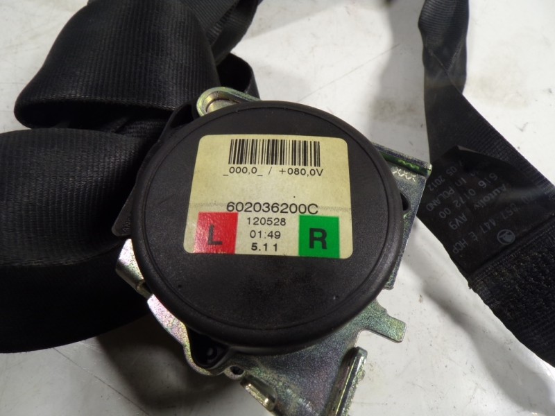 Recambio de cinturon seguridad trasero derecho para skoda octavia berlina (1z3) collection referencia OEM IAM 1Z0857447EHCP 6020