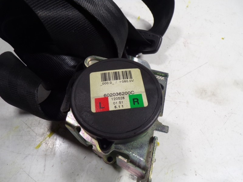 Recambio de cinturon seguridad trasero izquierdo para skoda octavia berlina (1z3) collection referencia OEM IAM 1Z0857447EHCP 60