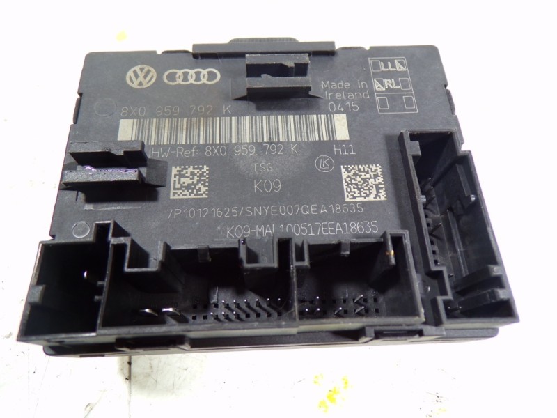 Recambio de modulo electronico para audi a1 sportback (8xf) 1.6 tdi referencia OEM IAM 8X0959792HZ00 8X0959792K 