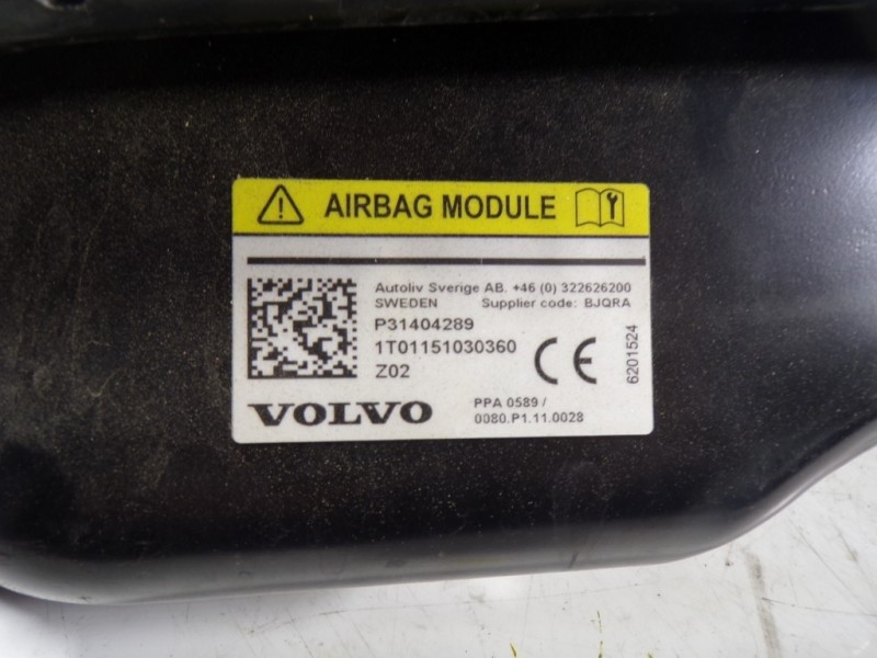 Recambio de airbag delantero izquierdo para volvo v40 kinetic referencia OEM IAM 31404289 31404289 1T01151030360