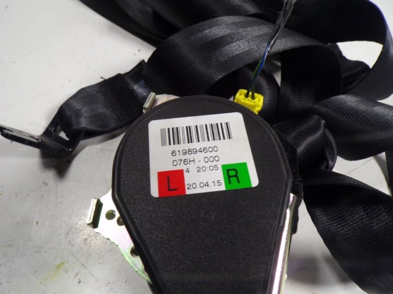 Recambio de cinturon seguridad trasero derecho para volvo v40 kinetic referencia OEM IAM 31292072 619894600 619894600