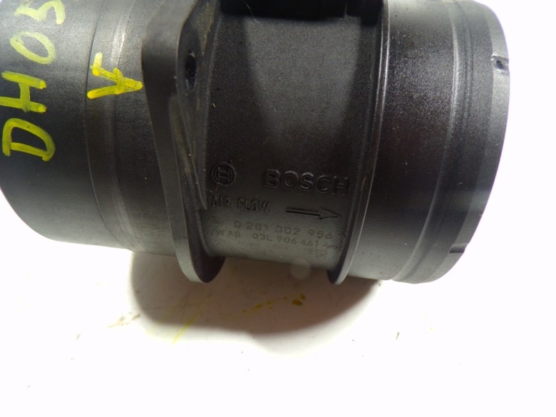 Recambio de caudalimetro para volkswagen tiguan (5n1) 2.0 tdi referencia OEM IAM 03L906461A 03L906461 0281002956