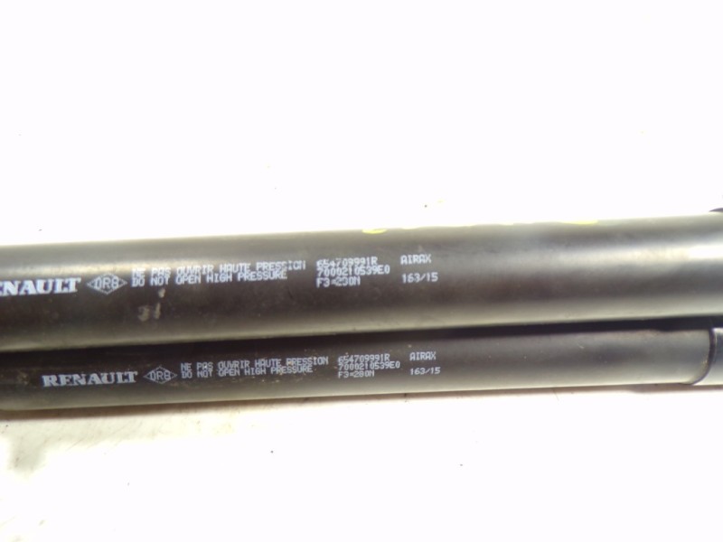 Recambio de amortiguador capot para renault captur life referencia OEM IAM 654709991R 654709991R 