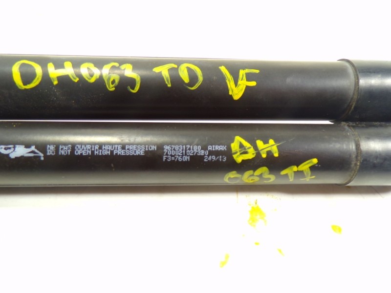 Recambio de amortiguadores maletero / porton para peugeot 2008 (--.2013) active referencia OEM IAM 9678317180 9678317180 