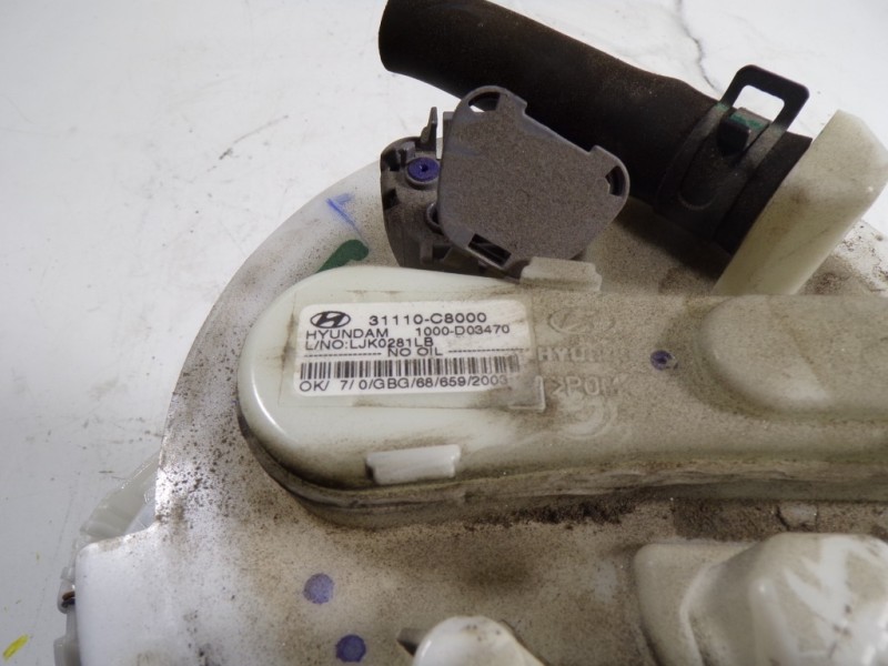 Recambio de aforador para hyundai i20 1.2 16v cat referencia OEM IAM 31110C8000 31110C800 1000D03470