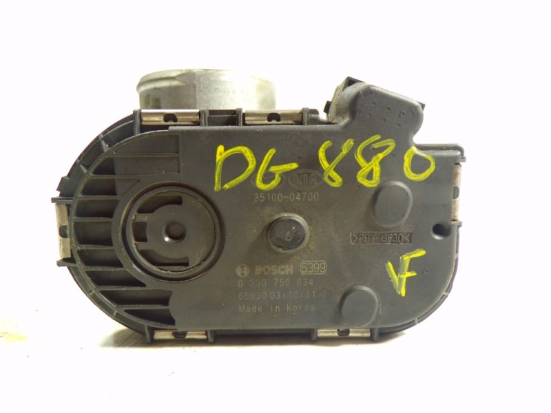 Recambio de caja mariposa para hyundai i20 1.2 16v cat referencia OEM IAM 3510004700 3510004700 0230750634