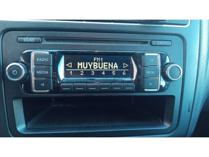Recambio de sistema audio / radio cd para volkswagen polo (6r1) 1.6 tdi referencia OEM IAM 5M0057187AX 5M0035156D 