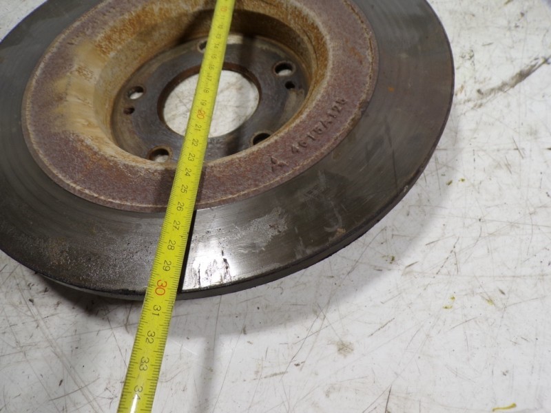 Recambio de disco freno trasero para citroën c4 aircross 1.6 hdi fap referencia OEM IAM 1609901080  