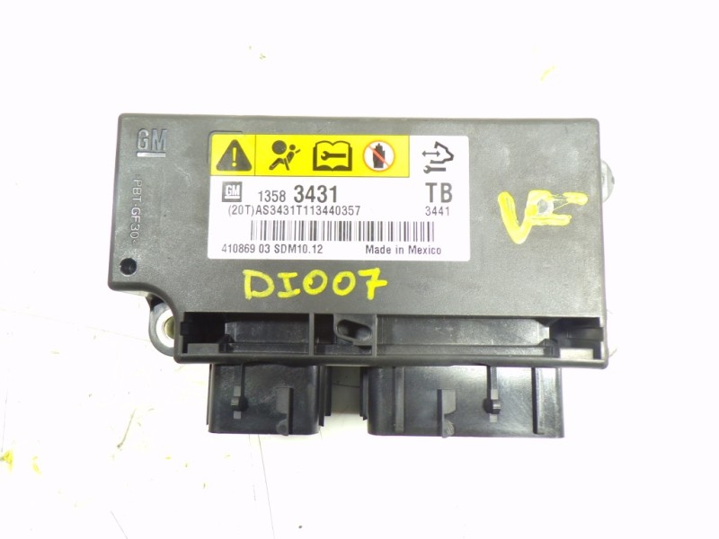 Recambio de centralita airbag para opel insignia berlina 2.0 16v cdti referencia OEM IAM 13583431 13583431 