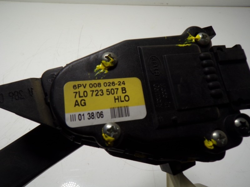 Recambio de potenciometro pedal para volkswagen touareg (7l6) 3.0 v6 tdi dpf referencia OEM IAM 7L0723507D 7L0723507B 