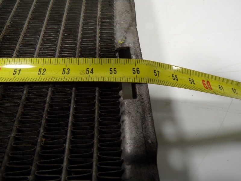 Recambio de radiador agua para volkswagen touareg (7l6) 3.0 v6 tdi dpf referencia OEM IAM 7L0121253A 7L6121253B 