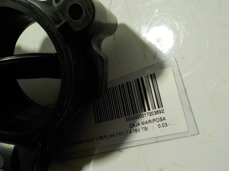 Recambio de alternador para volkswagen golf v berlina (1k1) 1.4 16v tsi referencia OEM IAM  03C903023A 