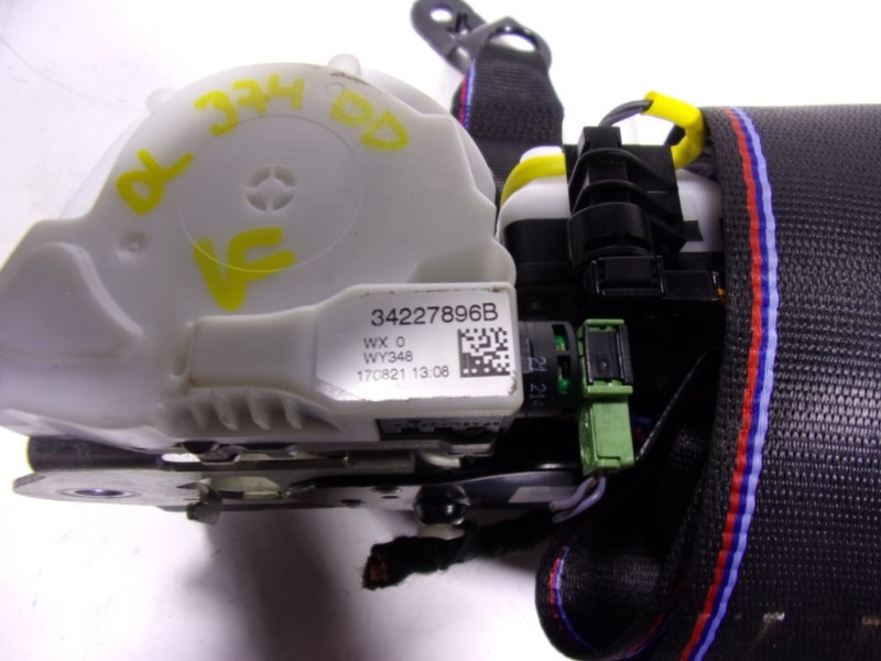 Recambio de cinturon seguridad delantero derecho para bmw ix3 referencia OEM IAM 72118076198 S2807619808 